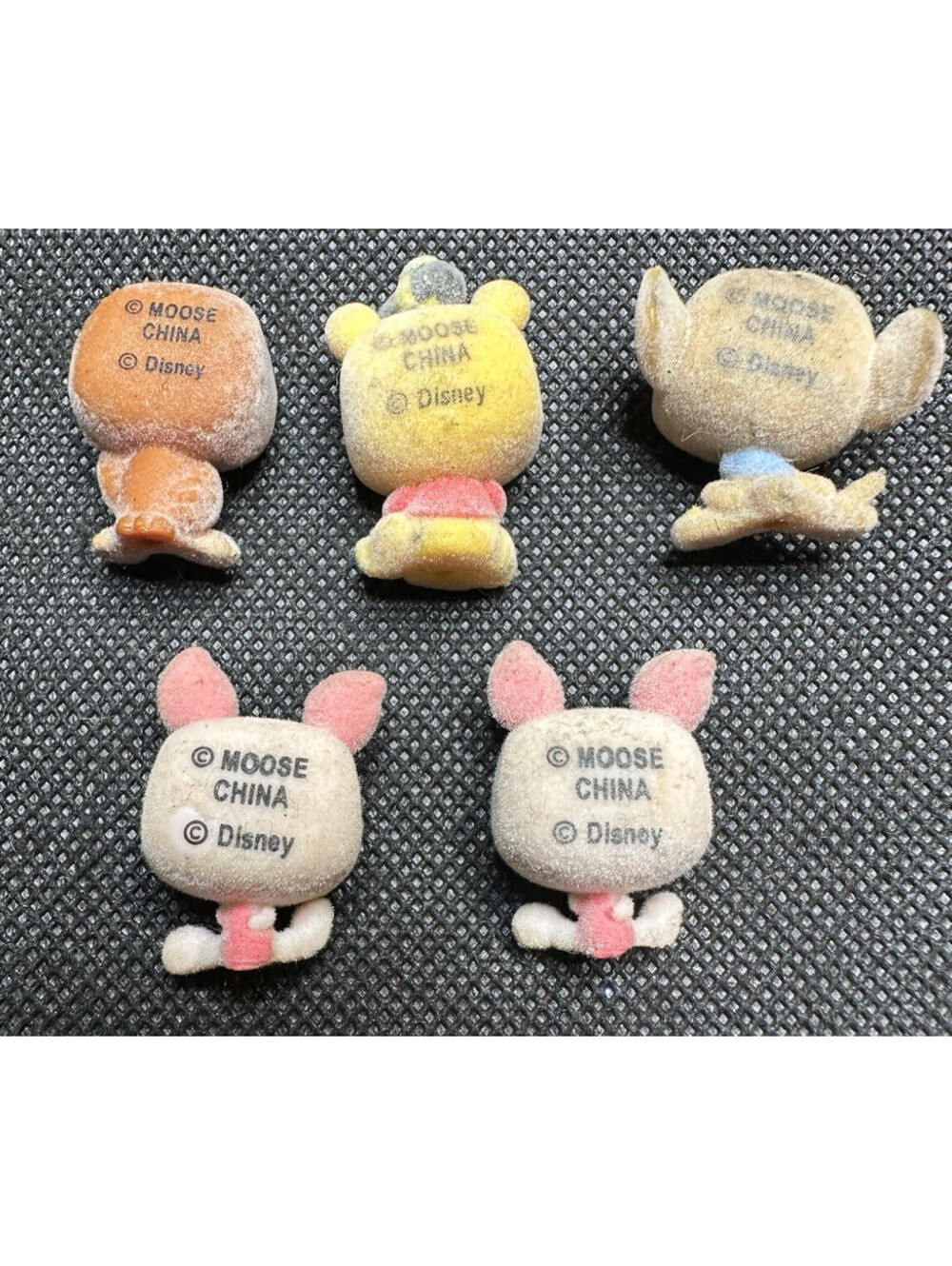 Disney Doorables Flocked Velvet Lot of 5 Pooh Piglet Dumbo Owl Rare - Picture 4 of 4